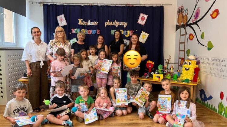 Konkurs plastyczny „Kolorowe emocje”
